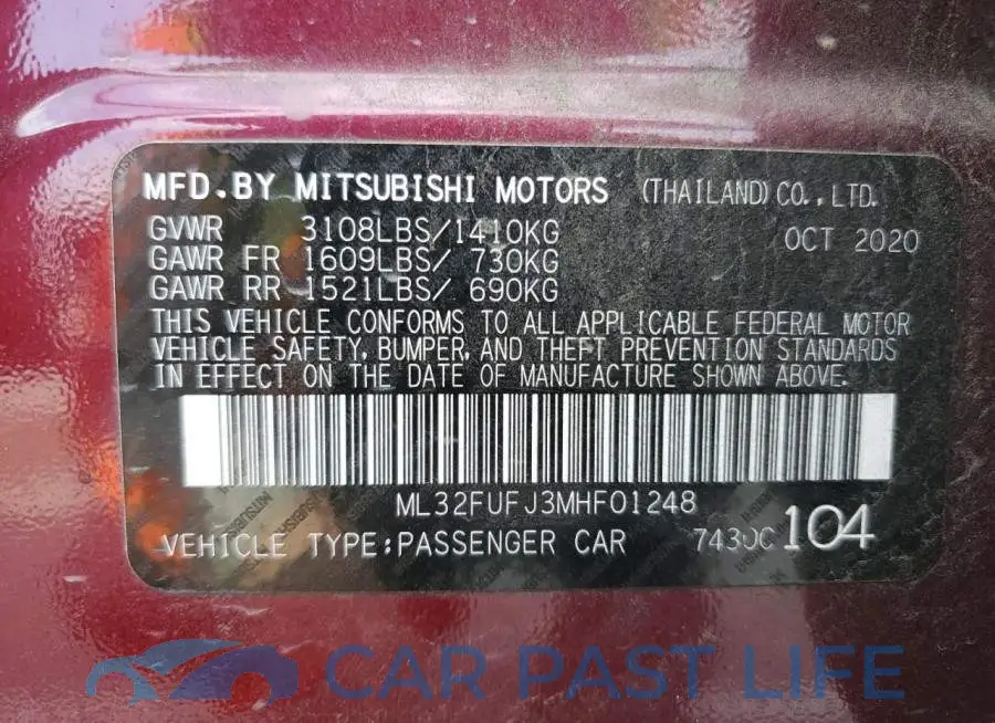 ML32FUFJ3MHF01248# 12