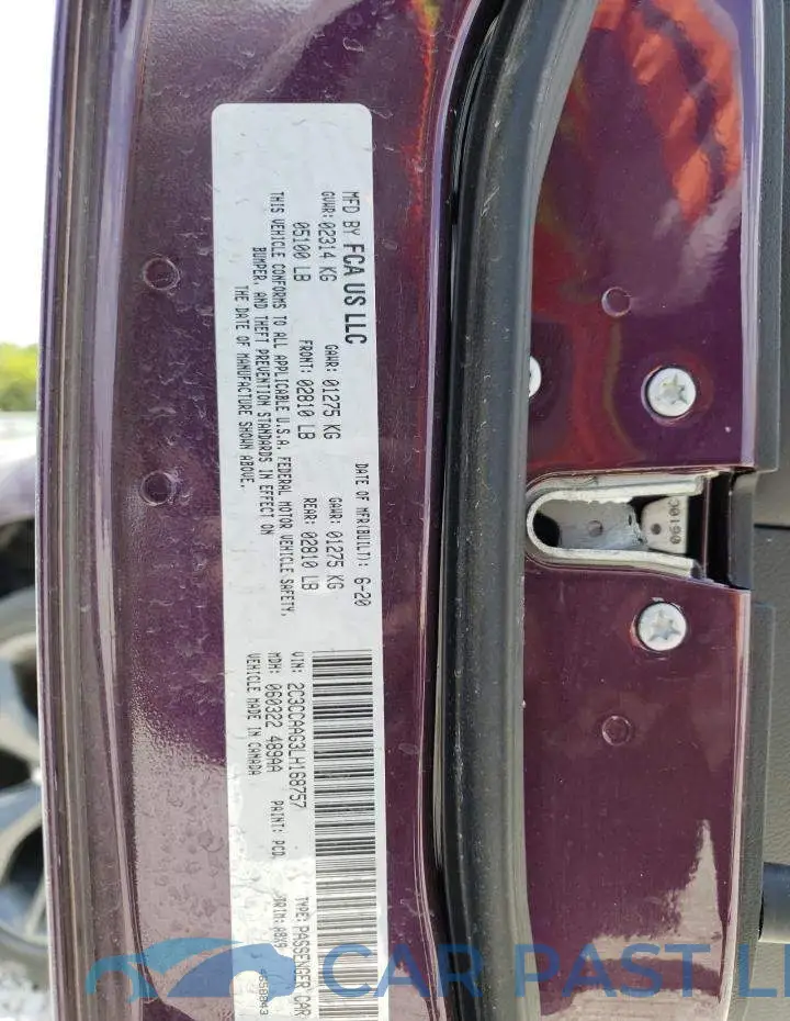 2C3CCAAG3LH168757# 13