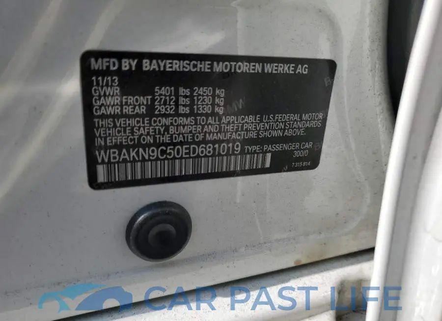 WBAKN9C50ED681019# 12