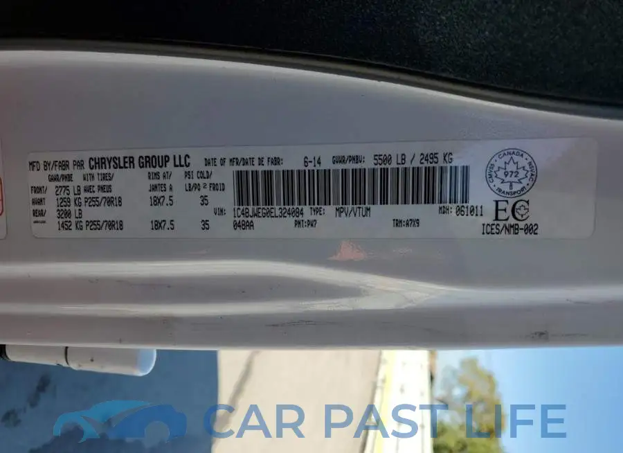 1C4BJWEG0EL324084# 14