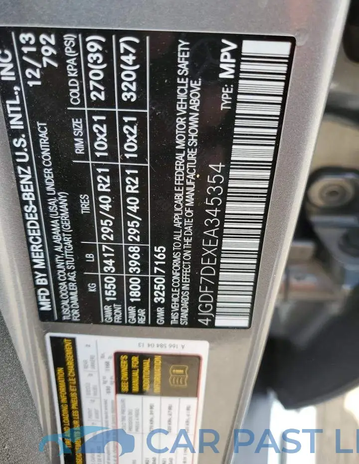 4JGDF7DEXEA345354# 13