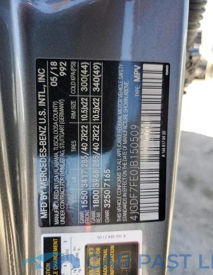 4JGDF7FE0JB150509# 14