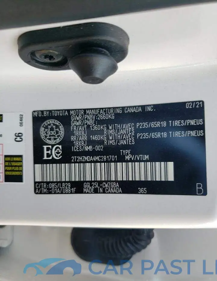 2T2HZMDA4MC281701# 13