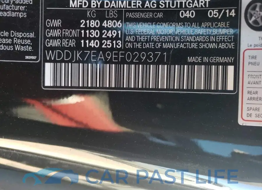 WDDJK7EA9EF029371# 12
