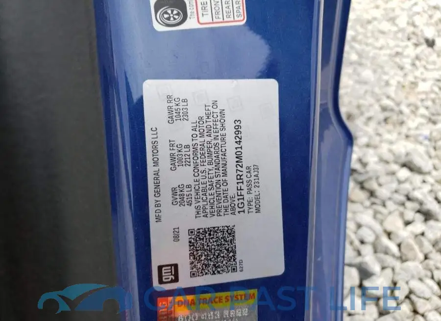1G1FF1R72M0142993# 12