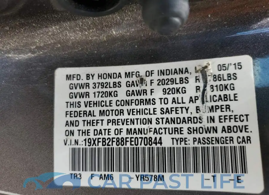 19XFB2F88FE070844# 12