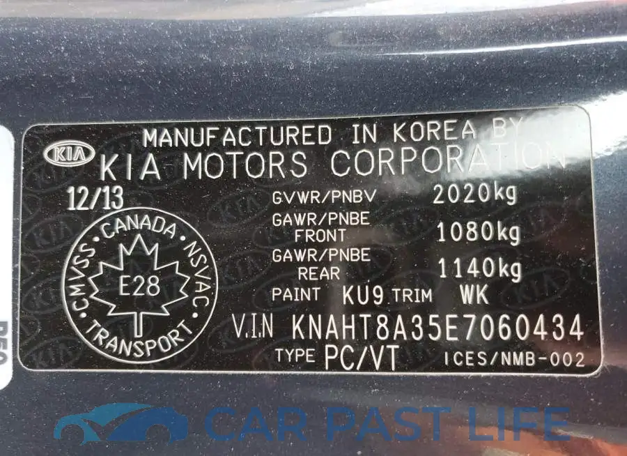 KNAHT8A35E7060434# 13