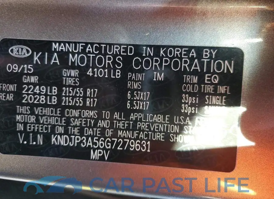 KNDJP3A56G7279631# 13