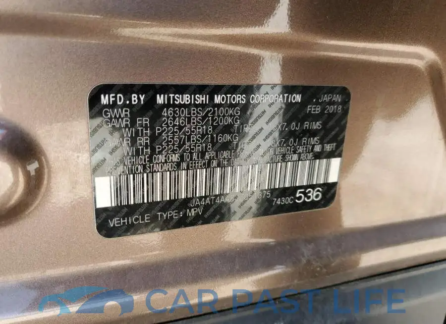 JA4AT4AA8JZ051375# 13
