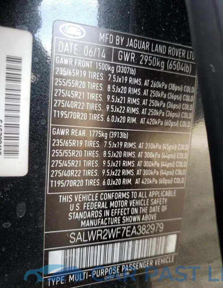 SALWR2WF7EA382979# 13