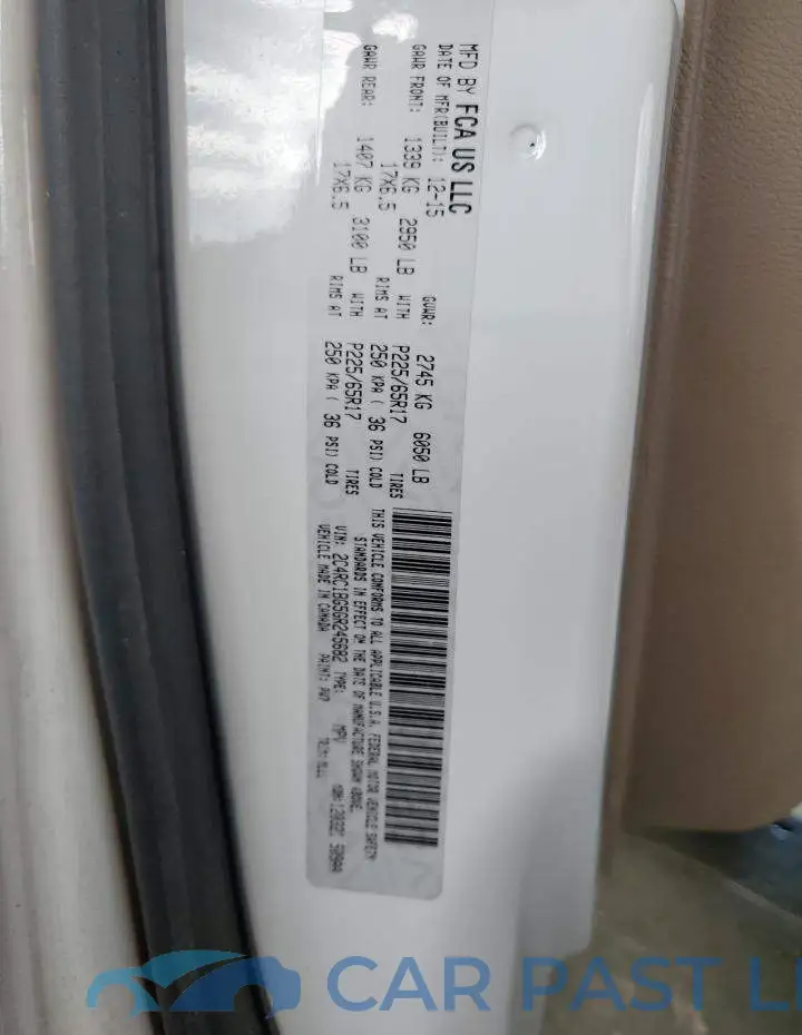 2C4RC1BG5GR245682# 14