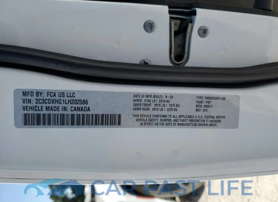 2C3CDXHG1LH202586# 13
