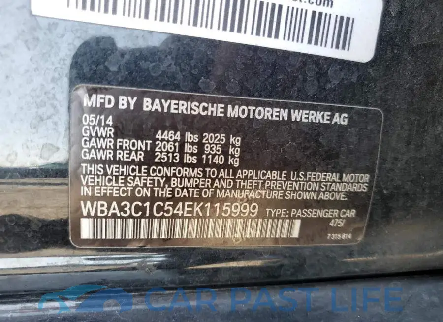 WBA3C1C54EK115999# 12