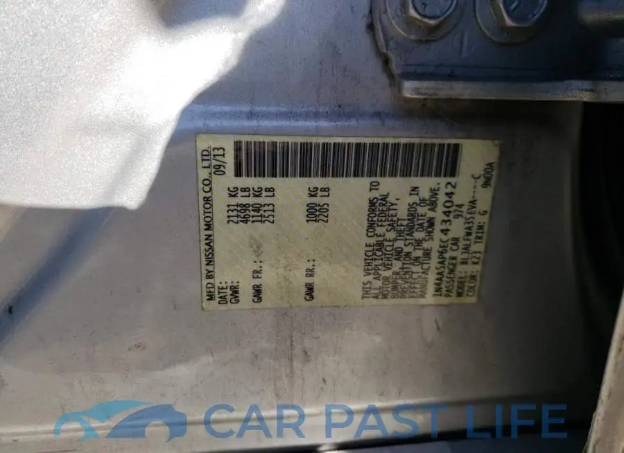 1N4AA5AP6EC434042# 12