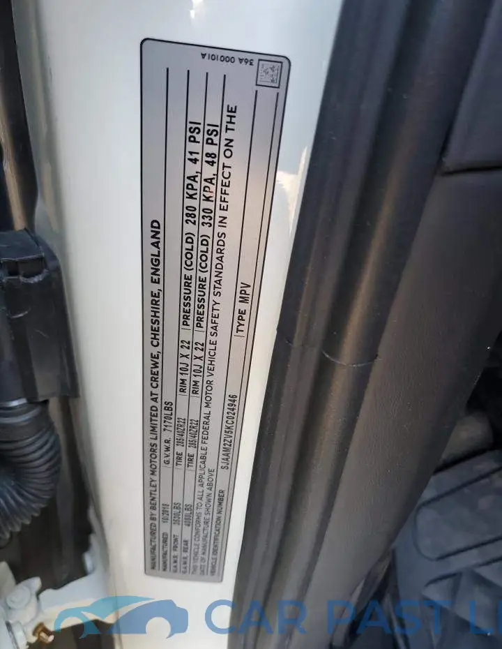 SJAAM2ZV5KC024946# 12