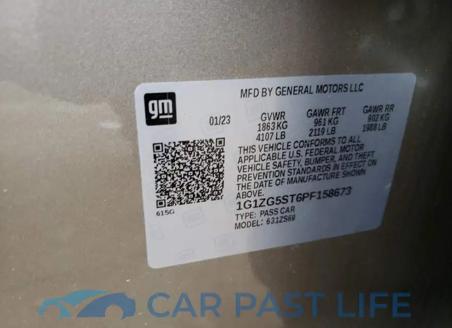 1G1ZG5ST6PF158673# 13