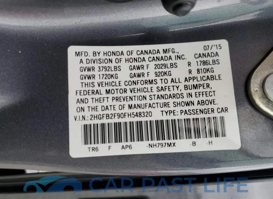 2HGFB2F90FH548320# 13