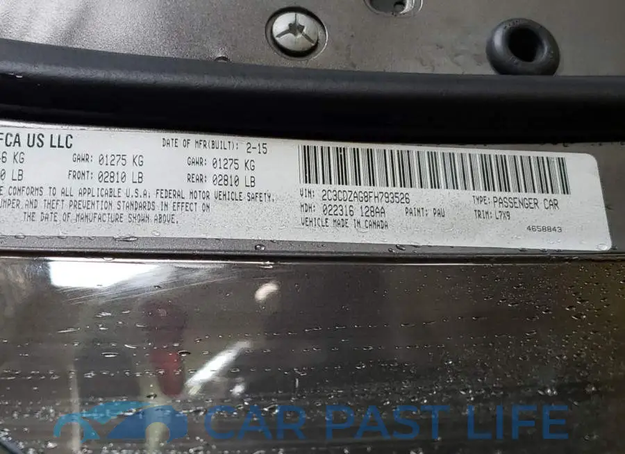 2C3CDZAG8FH793526# 13