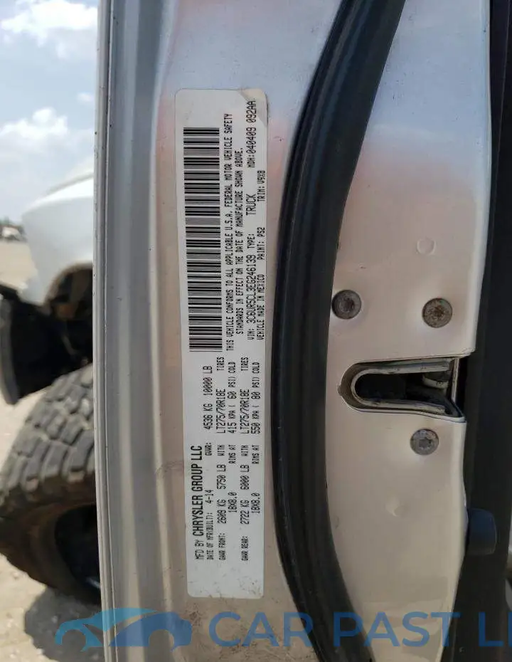 3C6UR5CL3EG246139# 12