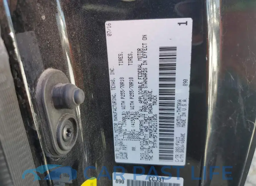 5TFNY5F14GX211036# 12