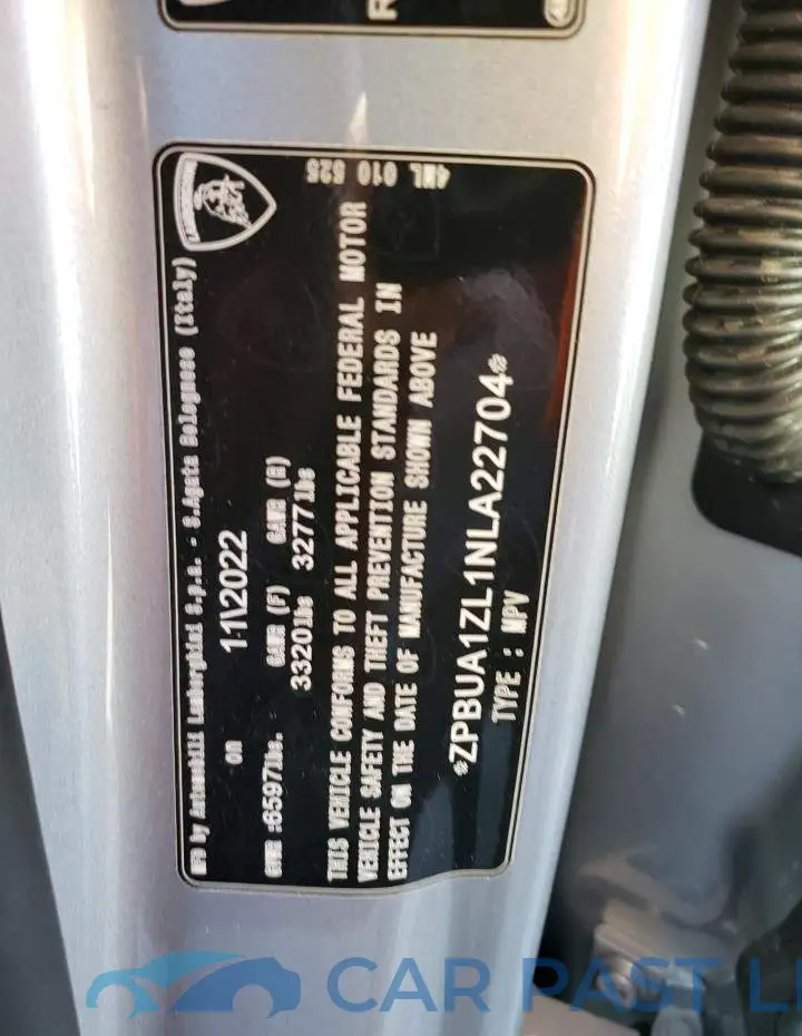 ZPBUA1ZL1NLA22704# 13