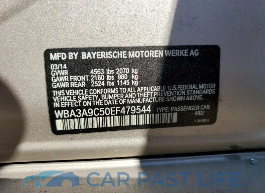 WBA3A9C50EF479544# 13