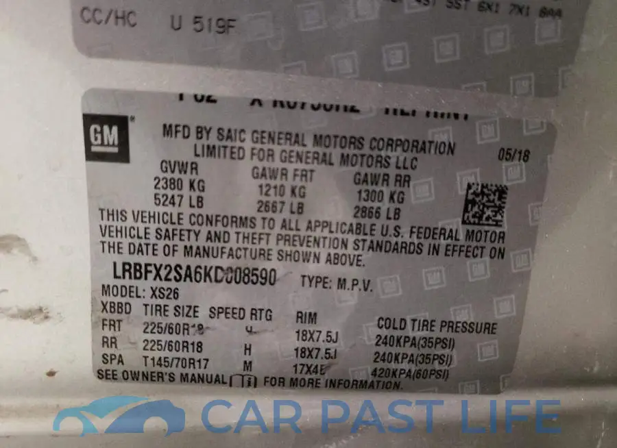 LRBFX2SA6KD008590# 13