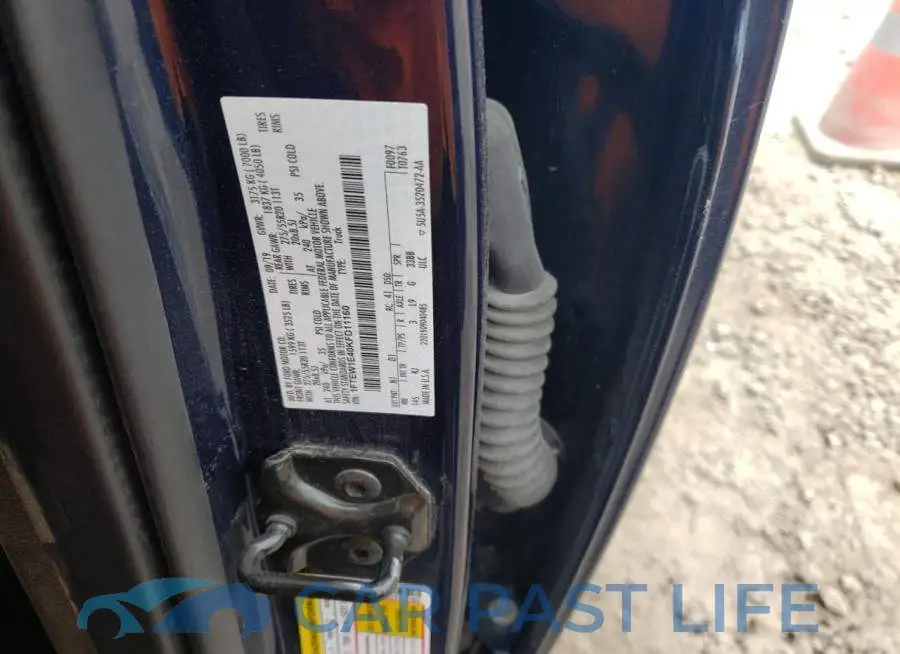 1FTEW1E40KFD11160# 12
