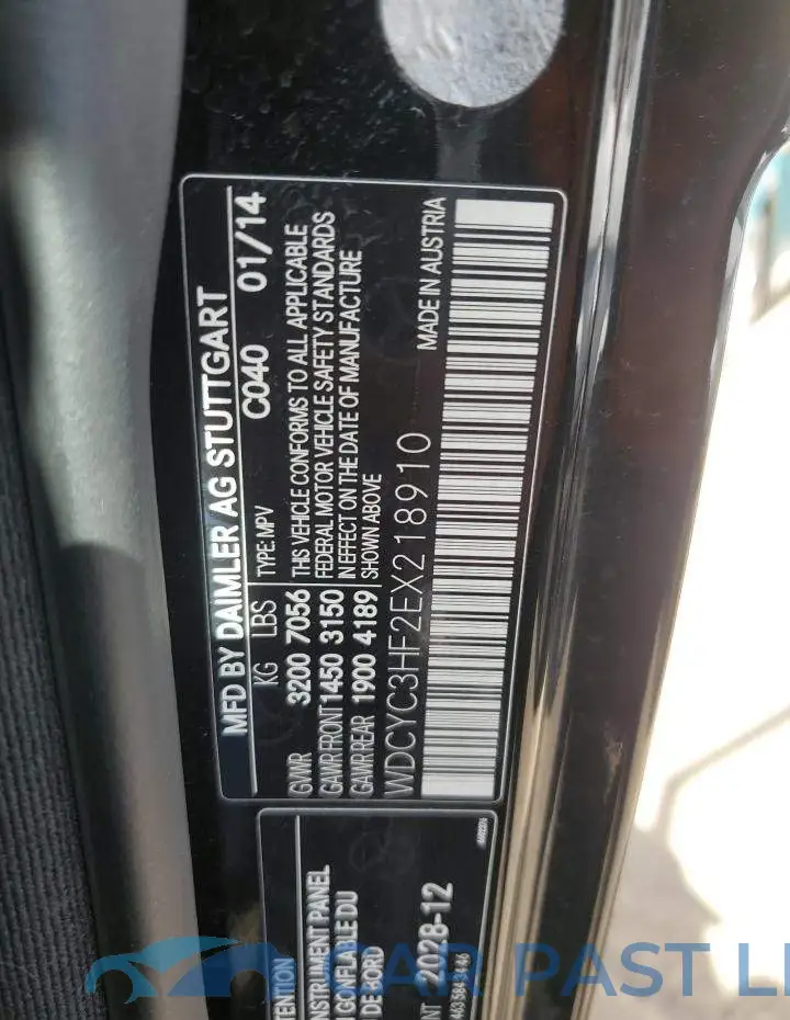 WDCYC3HF2EX218910# 13