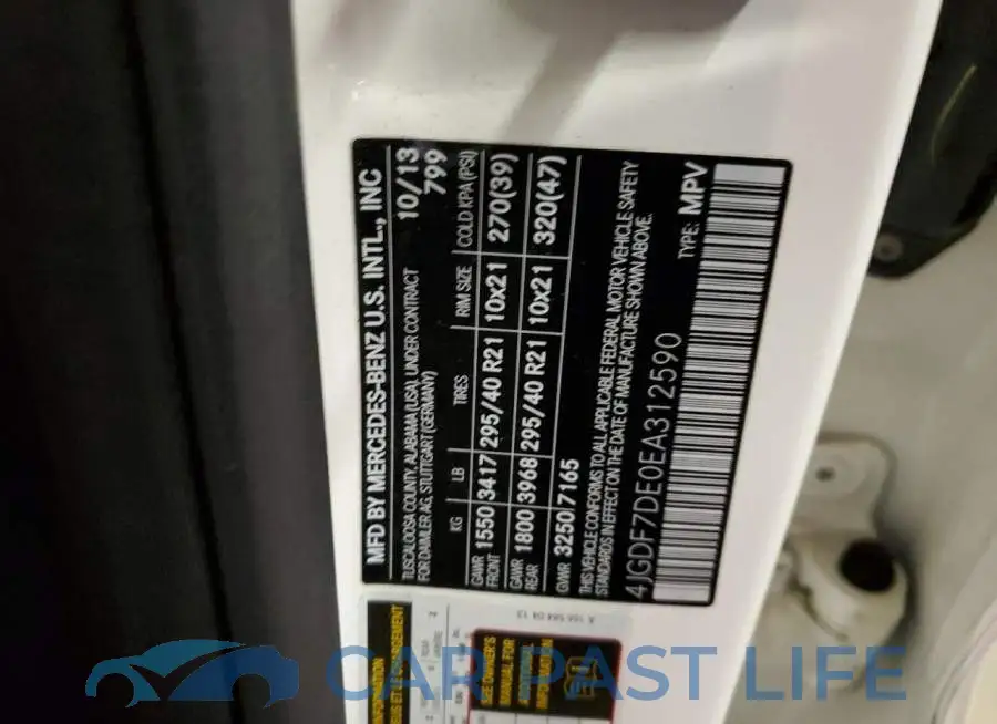 4JGDF7DE0EA312590# 13