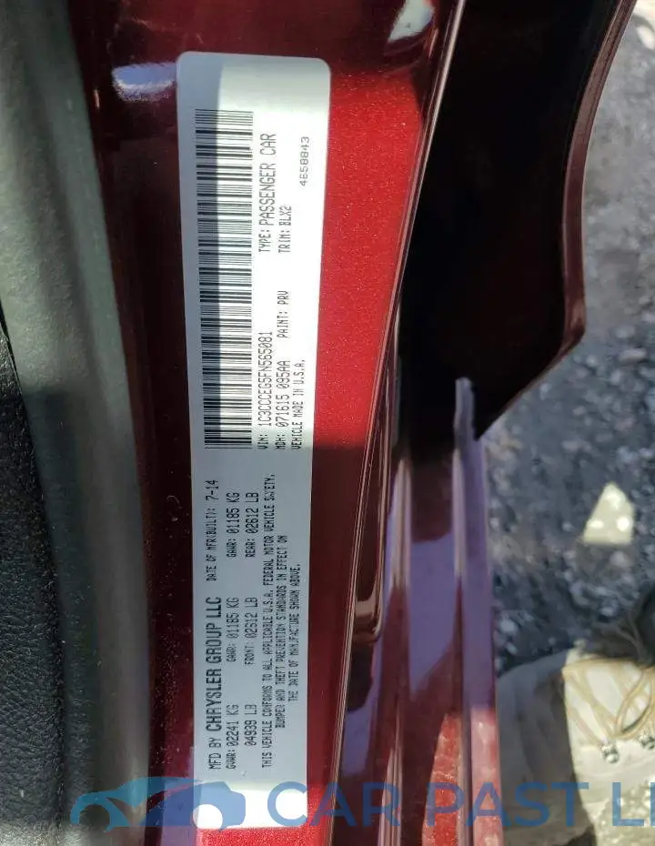 1C3CCCEG5FN565081# 12