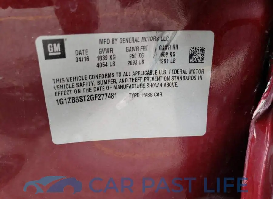1G1ZB5ST2GF277481# 12