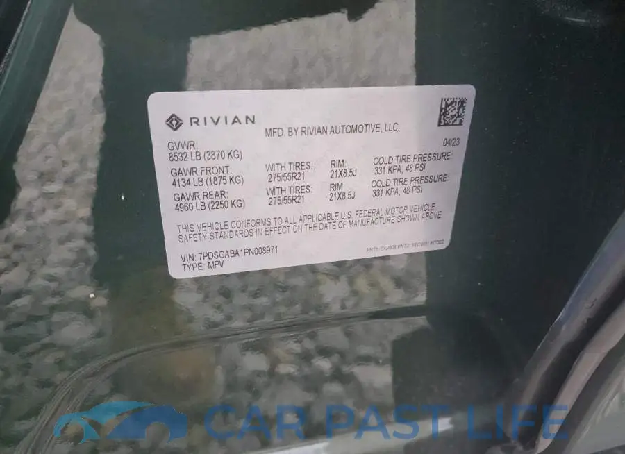7PDSGABA1PN008971# 14