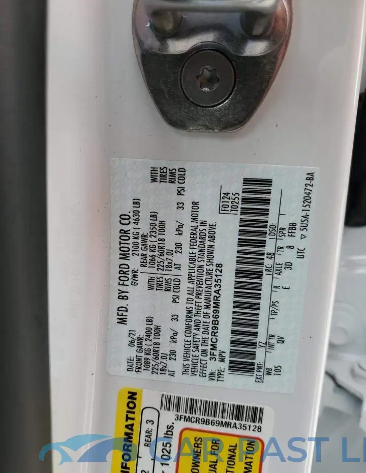 3FMCR9B69MRA35128# 13