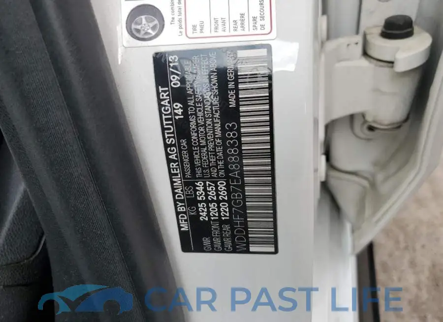 WDDHF7GB7EA888383# 13