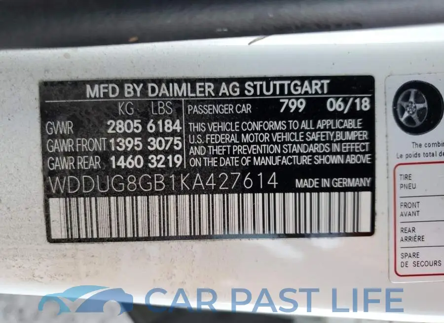 WDDUG8GB1KA427614# 12