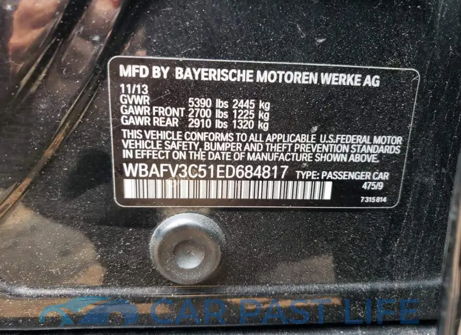 WBAFV3C51ED684817# 12