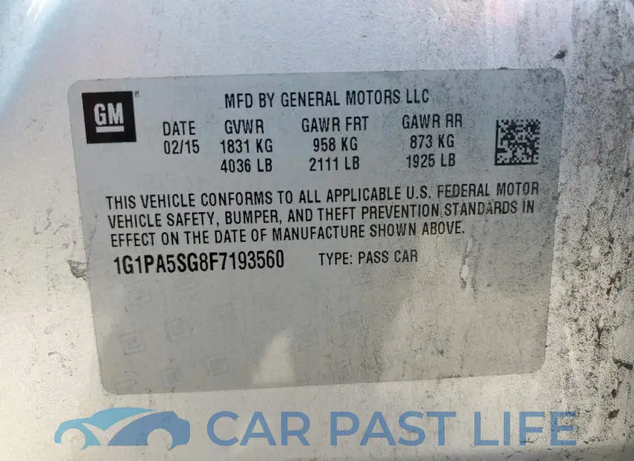 1G1PA5SG8F7193560# 12