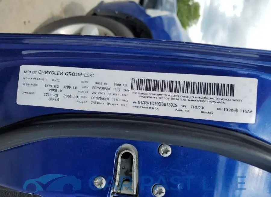 1C6RR6KG2GS136162# 12