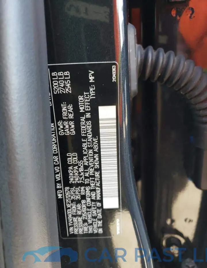 YV4940DLXE2512678# 13