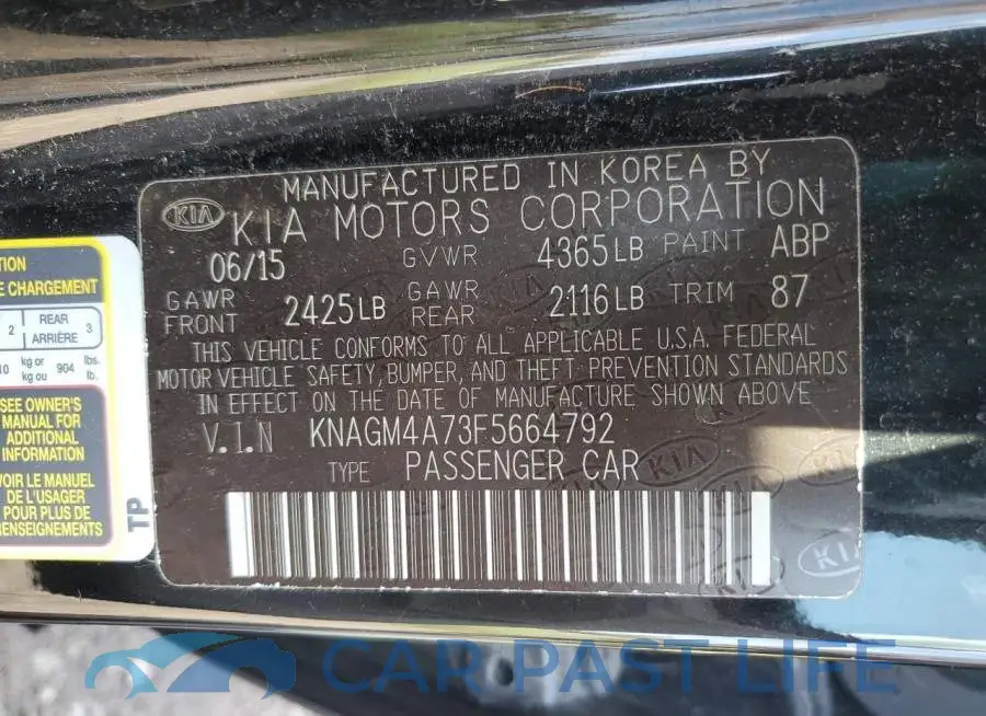 KNAGM4A73F5664792# 12