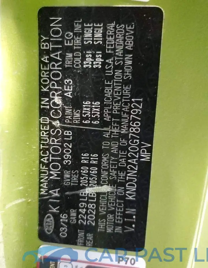 KNDJN2A20G7867921# 13