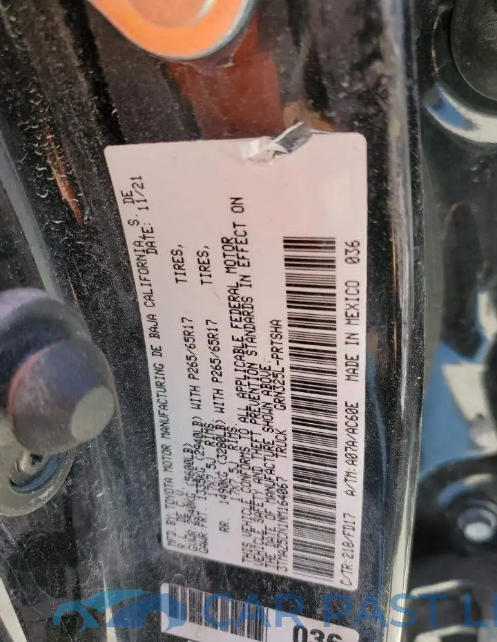 3TMAZ5CN1NM164067# 12