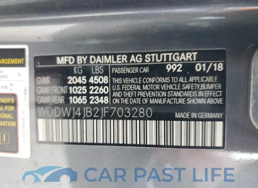 WDDWJ4JB2JF703280# 12