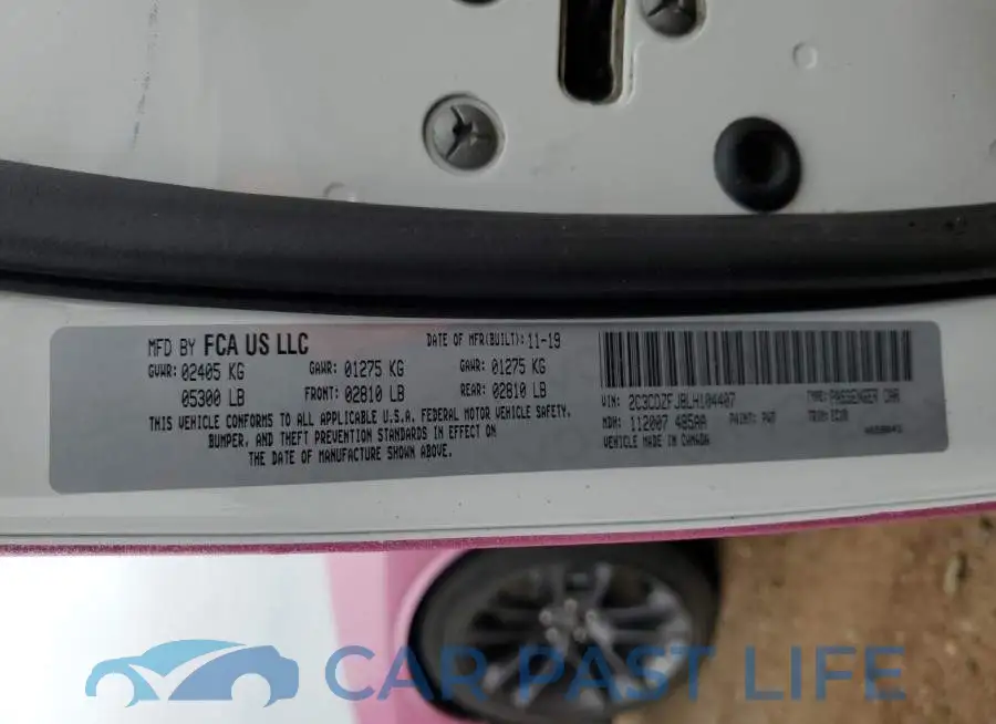 2C3CDZFJ8LH104407# 12