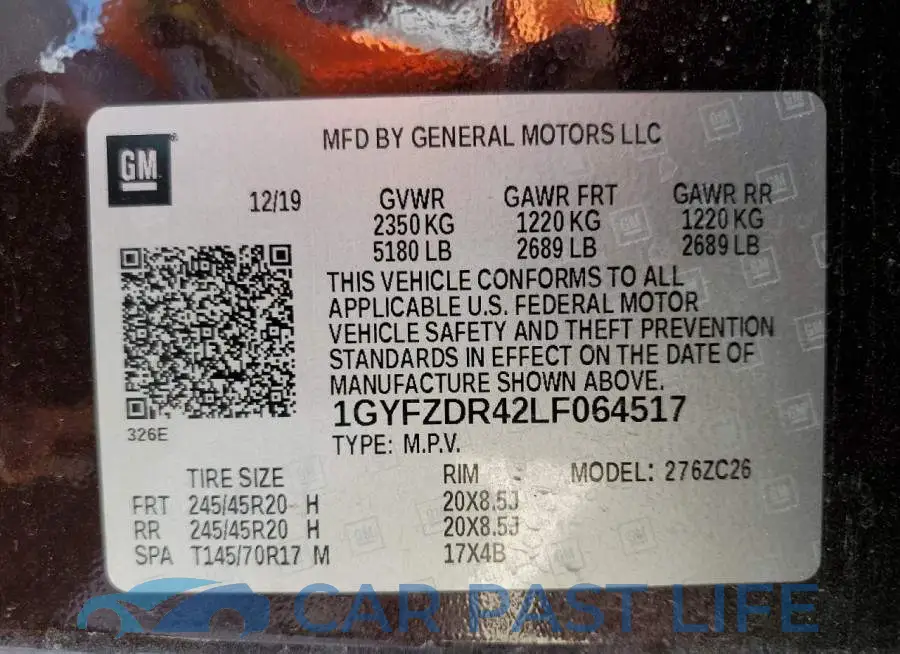 1GYFZDR42LF064517# 13