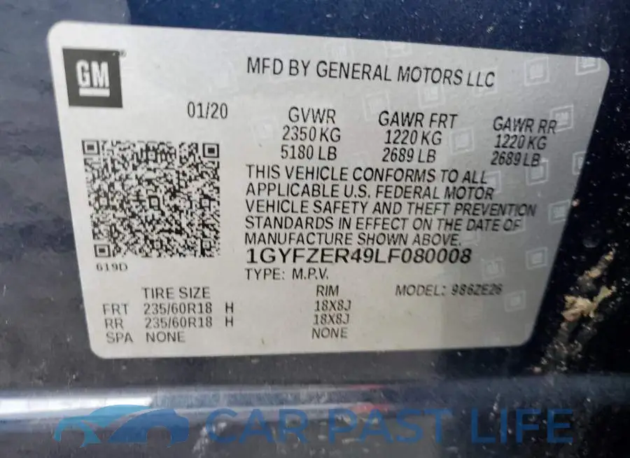 1GYFZER49LF080008# 13