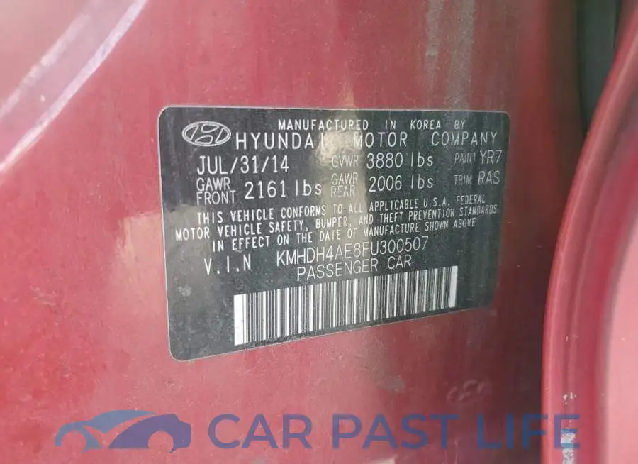 KMHDH4AE8FU300507# 12