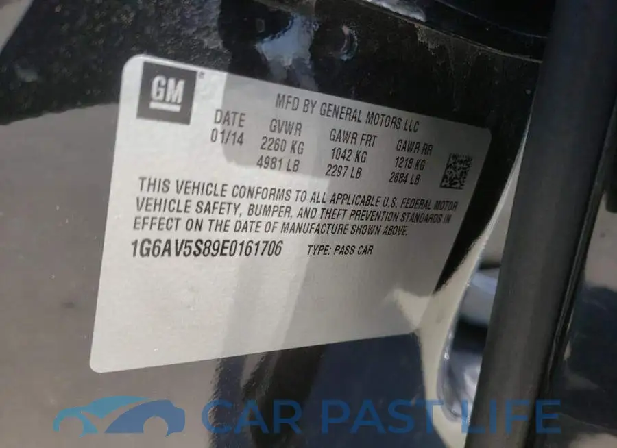 1G6AV5S89E0161706# 12