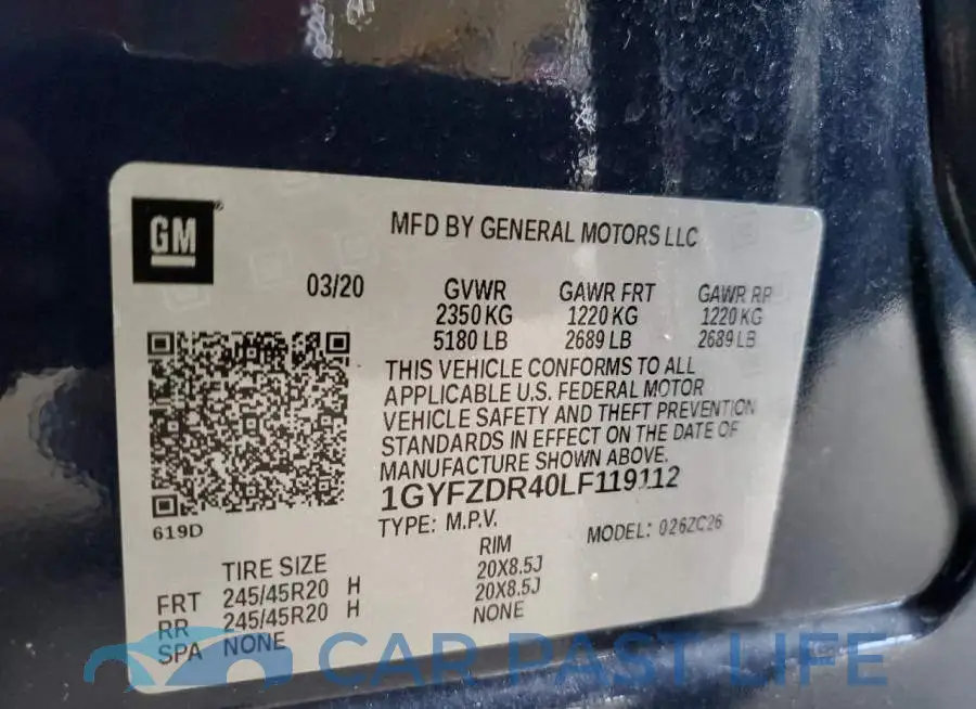1GYFZDR40LF119112# 13